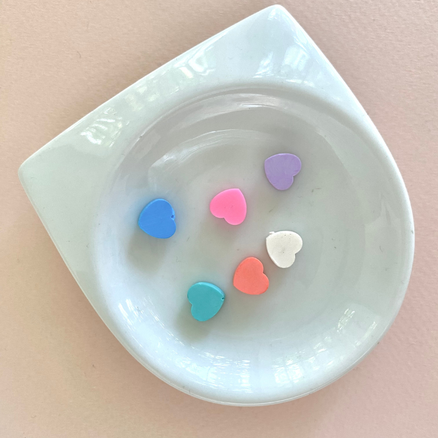 Fimos: Corazón 10mm