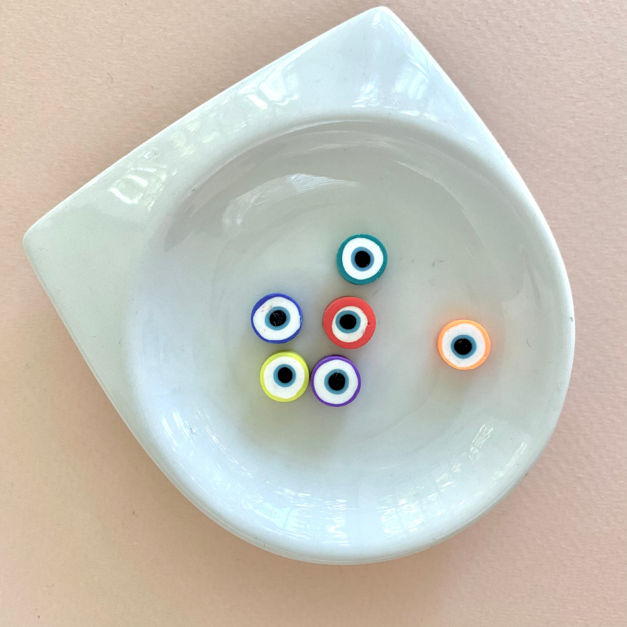 Fimos: Ojo turco 10mm