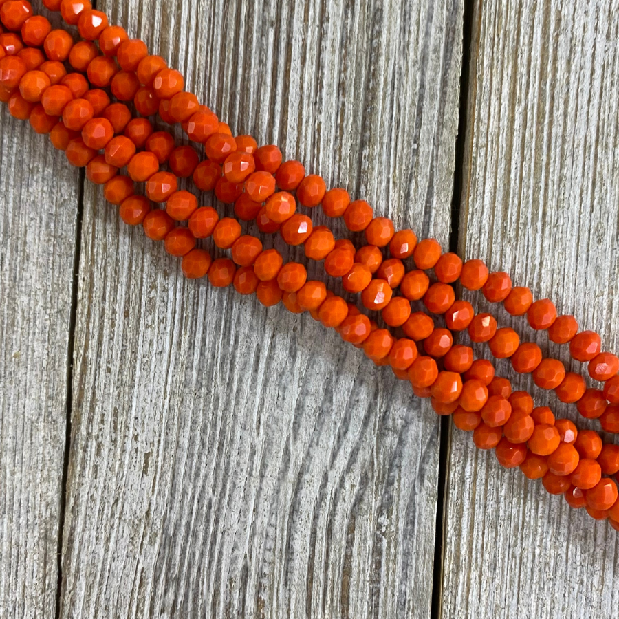 Rondeles: Naranja quemado #4