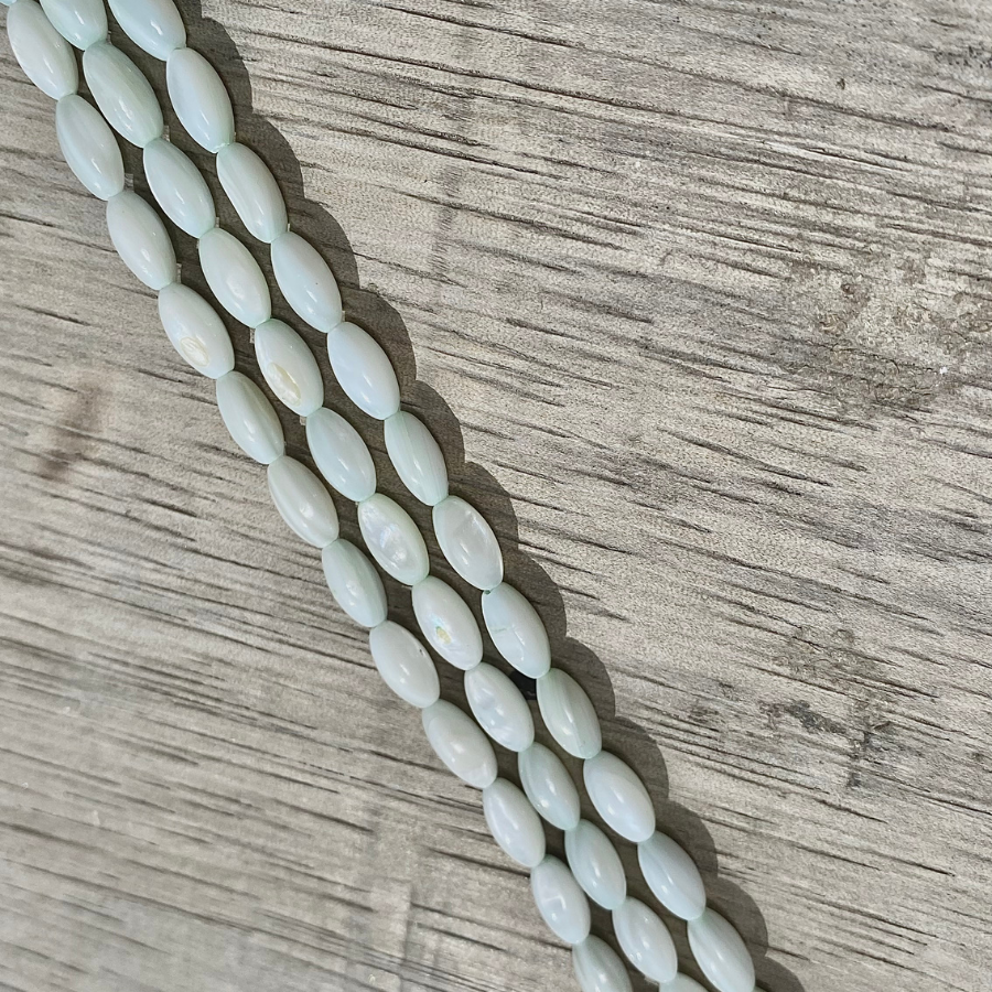 Piedras naturales: Concha alargada menta