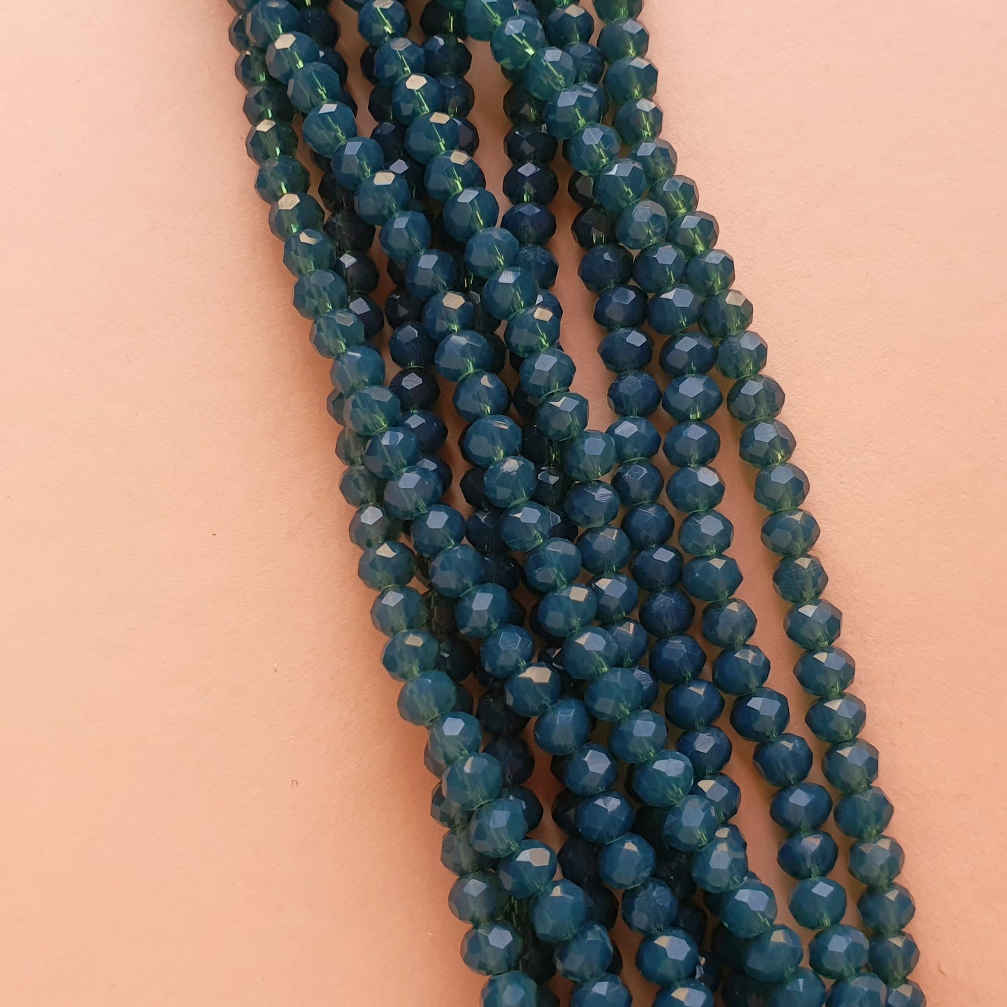 Rondeles: Verde bandera transparente #4