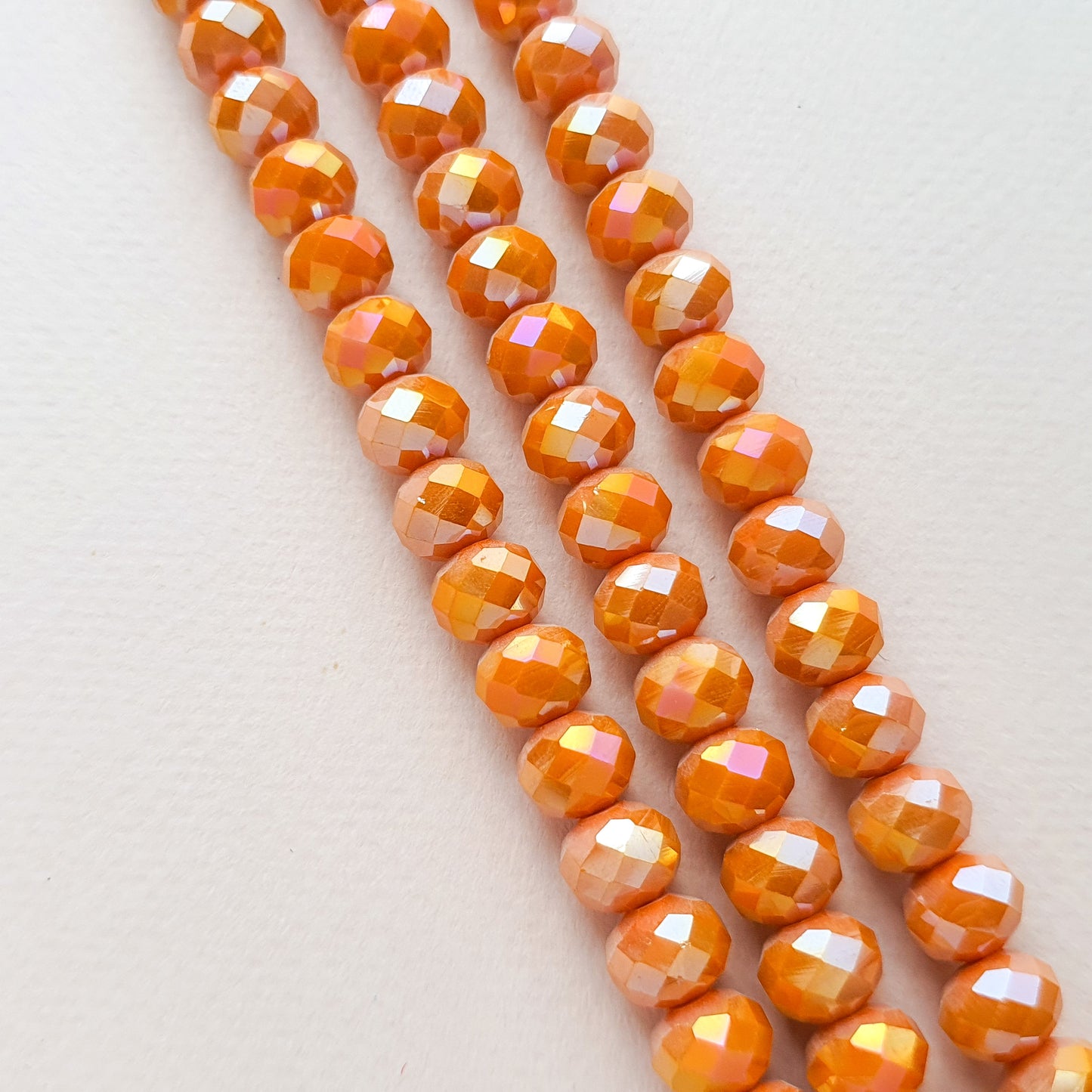 Rondeles: Anaranjado con destello #2