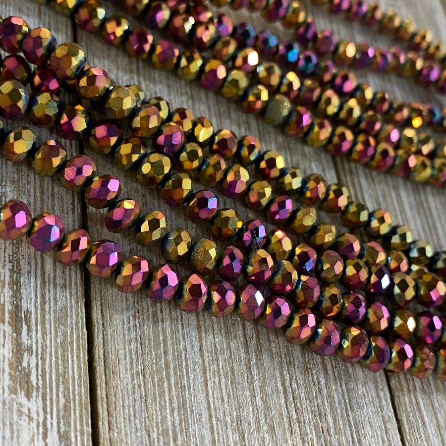 Rondeles: Dorado con destello #2