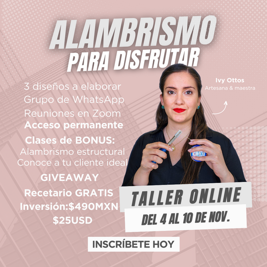 Alambrismo para disfrutar NOVIEMBRE 2024