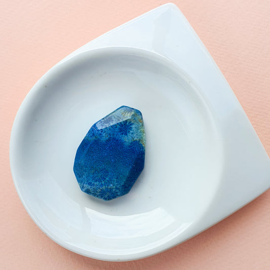 Maxipiedras exóticas: Nugget de jade azul 35x25mm